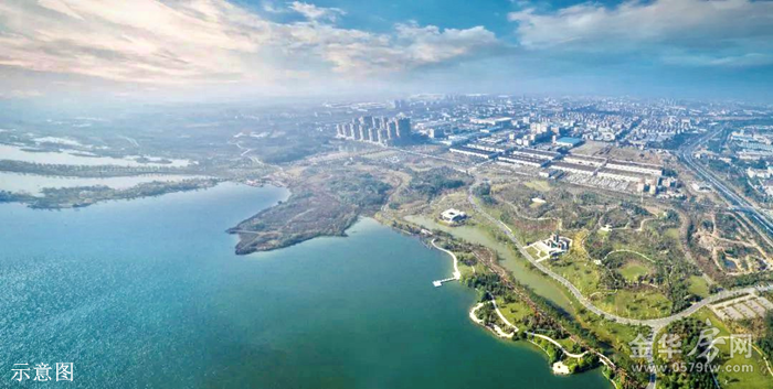 金华市区湖海塘商业综合体项目湖畔里开工现场然而可惜不是你！