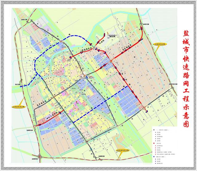 盐城计划实施5条快速通道 建设形式以高架为主